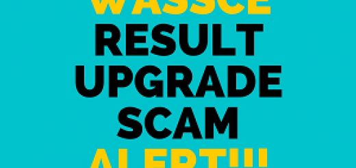 WASSCE / WAEC result upgrade scam alert
